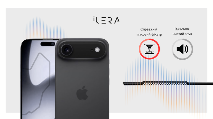 Захисне скло iLera FrostedGlass 2.0 для смартфона Apple iPhone Air Black (ILFRGL17AIR) - зображення 9