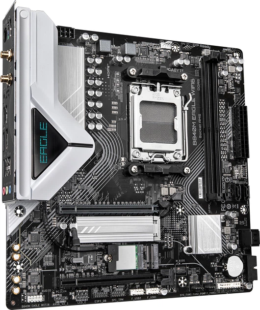 Płyta główna Gigabyte B840M EAGLE WIFI6 (sAM5, AMD B840, PCI-Ex16) - obraz 2
