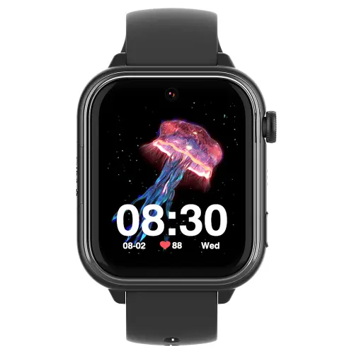 Смарт часы-телефон детские Wonlex KT37 Original с видеозвонком WI-FI GPS SIM-карта Black (18350) - изображение 2