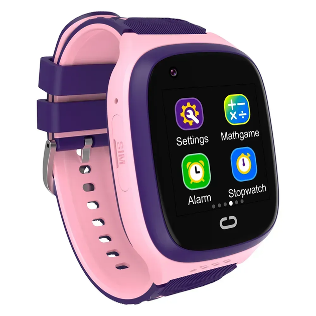 Смарт часы-телефон детские LT31E с камерой WI-FI GPS SIM-карта Pink (18323) - изображение 2