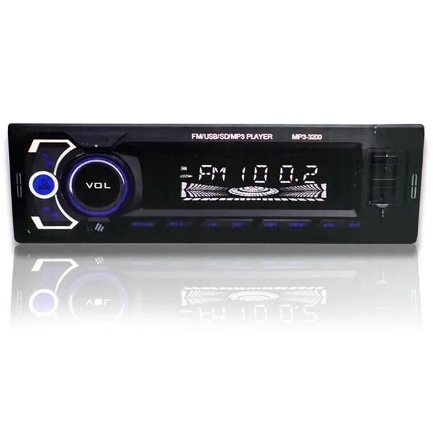 Автомагнитола 1Din с пультом и Bluetooth, 2xUSB, SD, AUX, FM, MP3 3200 - изображение 6