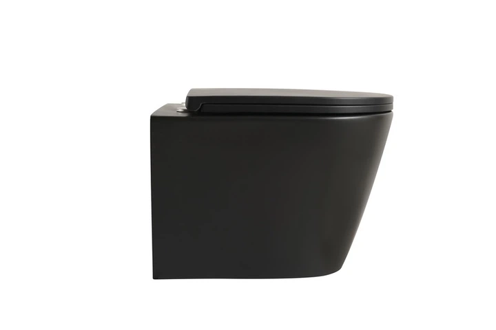 Комплект унитаз с инсталляцией для унитаза Mixxus Premium BEVEL-SET-2101 BLACK система смыва TORNADO 1.0, панель смыва BLACK MAT (MP6669) - изображение 8