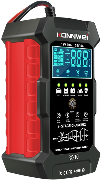 Prostownik Konnwei RC-10 (5901890097086) - obraz 2