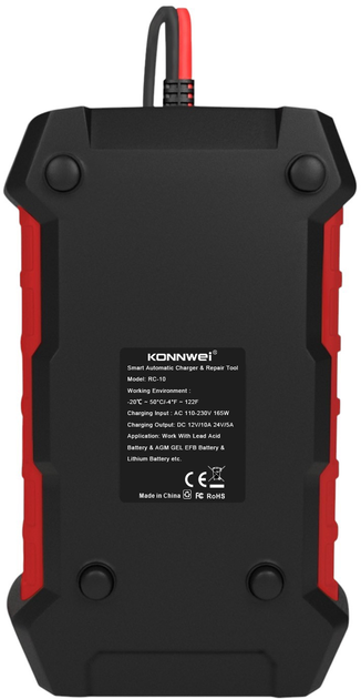 Prostownik Konnwei RC-10 (5901890097086) - obraz 7