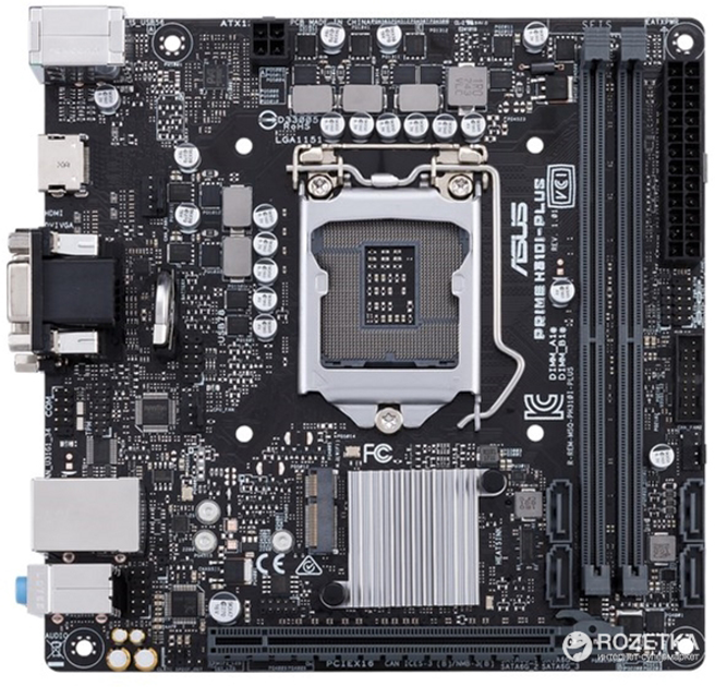 Материнская плата Asus Prime H310I-Plus (s1151, Intel H310, PCI-Ex16 ...