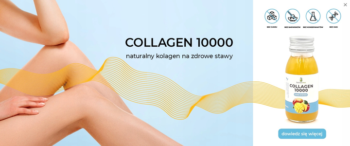 Харчова добавка Better Me Collagen 10000 Care System риб'ячий колаген для пиття Манго 30 x 60 мл (5905123512070) - зображення 3