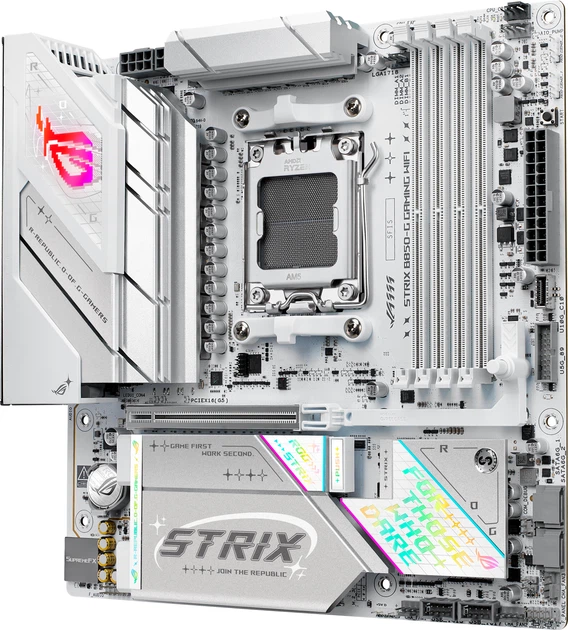 Материнська плата Asus ROG Strix B850-G GAMING WIFI (sAM5, AMD B850, PCI-Ex16) - зображення 2
