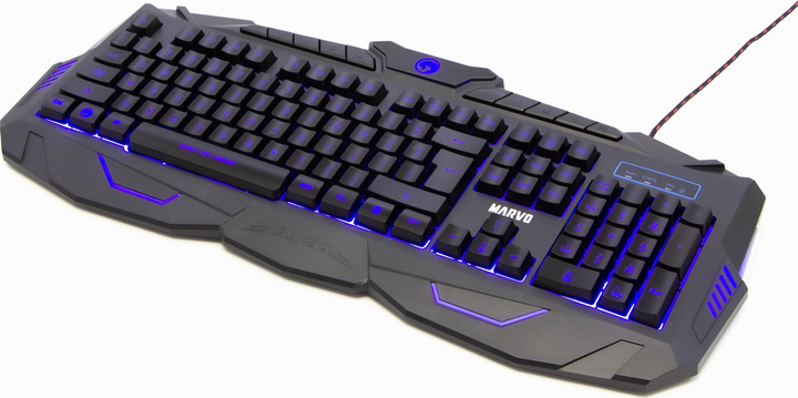 Комплект дротовий Marvo KM400 Black (KM400+G1) - зображення 7