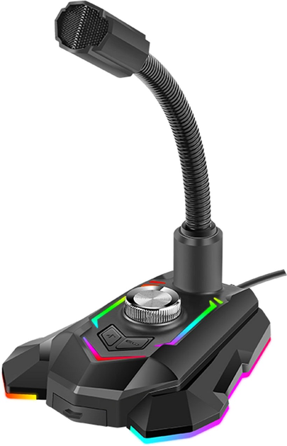 Микрофон Marvo MIC-05 Multi-LED USB (MIC-05.MRV) - Фото 2 Микрофон Marvo MIC-05 Multi-LED USB (MIC-05.MRV) - изображение 2