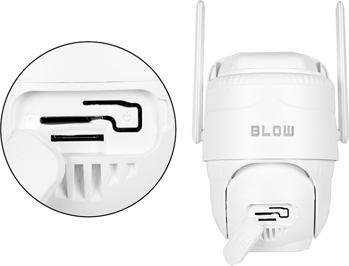 IP-камера Blow H-393 4G PTZ 4+4 мм 3 МП V2 сонячна з акумулятором (5900804148999) - зображення 3