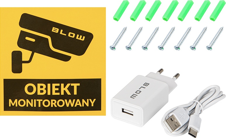 IP-камера Blow H-393 4G PTZ 4+4 мм 3 МП V2 сонячна з акумулятором (5900804148999) - зображення 6