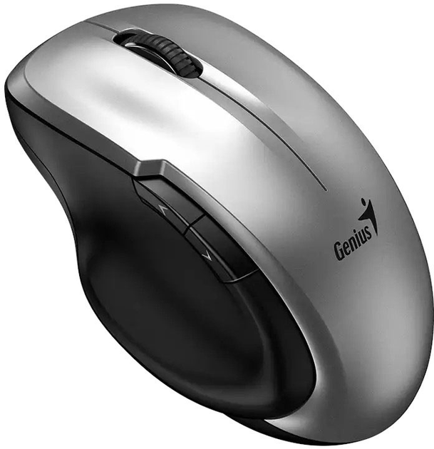 Mysz Genius Ergo 8200S Wireless Silver (31030029404) - obraz 2