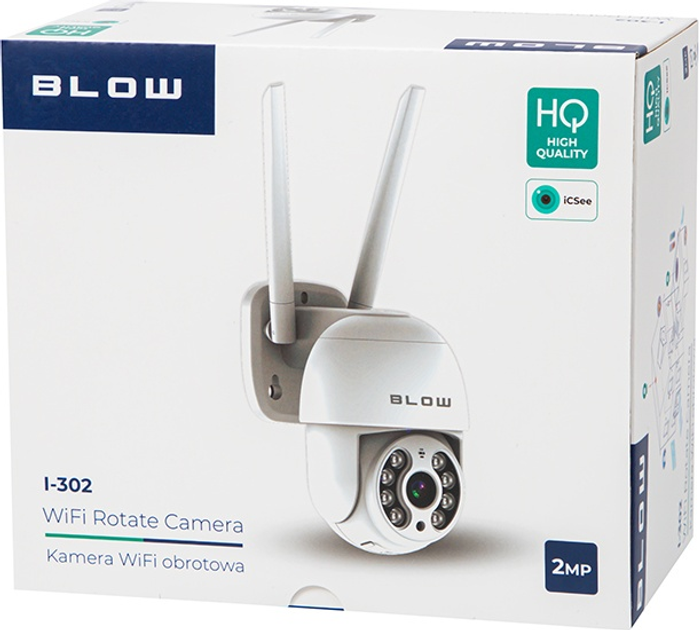 Kamera IP Blow I-302 Wi-Fi PTZ 3.6 mm 2 MP (5900804142652) - obraz 4