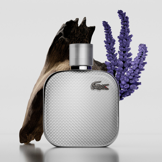 Парфумована вода для чоловіків Lacoste L.12.12 Silver Grey 50 мл (3386460165891) - зображення 4