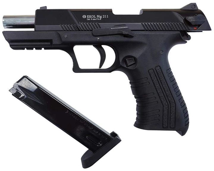 Стартовый пистолет Ekol Nig 211 Black - изображение 4