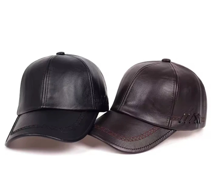 Кепка из экокожи с декоративной отделкой unisex женская мужская регулируется черная 56–59 см (112625) - Фото 5 Кепка из экокожи с декоративной отделкой unisex женская мужская регулируется черная 56–59 см (112625) - изображение 5