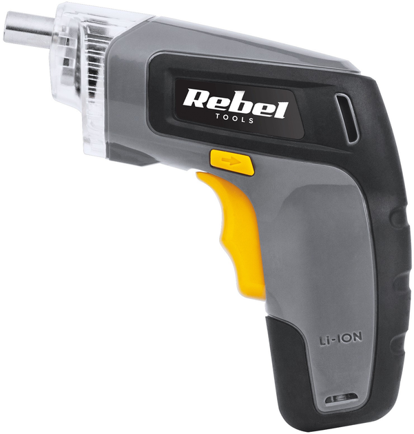 Wkrętarka akumulatorowa Rebel 3.6 V 1300 mA RB-1001 (5901890041614) - obraz 2