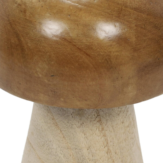Фігурка грибок Home Styling Collection дерев’яна 20 см (8721037102155) - зображення 3