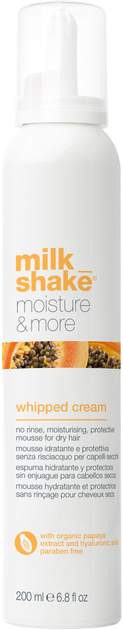 Pianka do włosów Milk_shake Moisture & More Whipped do układania włosów 200 ml (8032274192152) - obraz 1