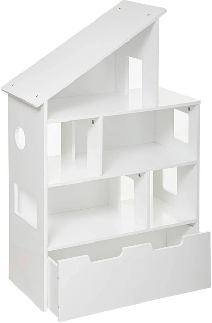 Regał Atmosphera for kids Dom z 5 półkami i skrzynią 64.5 x 30 x 103.5 cm (3560237549125) - obraz 2