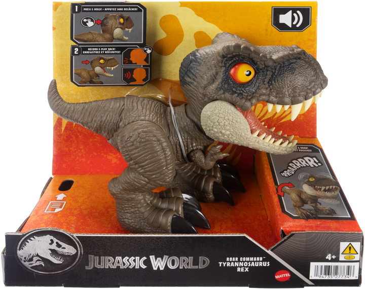 Interaktywna figurka Jurassic World Młode T-Rexa z filmu Świat Jurajski (JCW01) (194735277346) - obraz 2