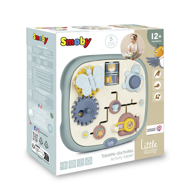 Funkcjonalny busyboard Smoby Little Aktywność (7600140317) (3032161403175) - obraz 5