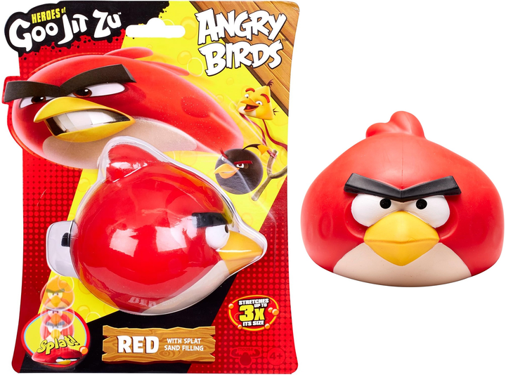 Rozciągliwa figurka GooJitZu Ptak Red Angry Birds (5029736082635) - obraz 2