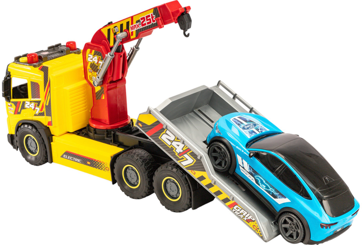 Zestaw Dickie Toys Laweta Volvo z samochodzikiem ze światłem i dźwiękiem 55 cm (3749039) (4006333093449) - obraz 6