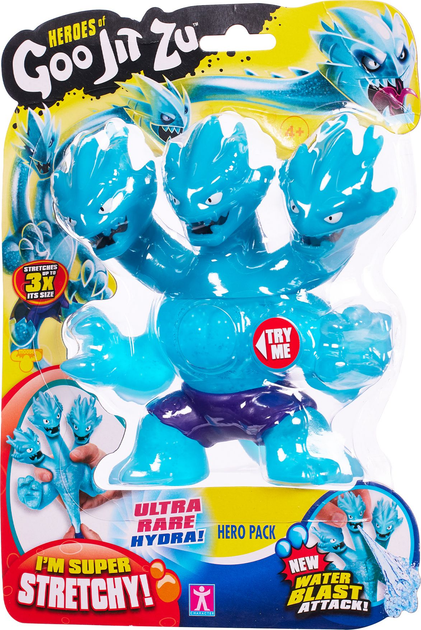 Rozciągliwa figurka GooJitZu Bohaterowie GooJitZu Rzadka Hydra (5029736081300) - obraz 4