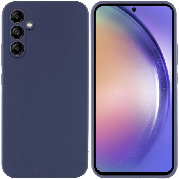 Чохол силіконовий Lakshmi Premium із захистом камери на Samsung Galaxy A54 5G Темно-синій / Midnight blue - Фото 5 Чохол силіконовий Lakshmi Premium із захистом камери на Samsung Galaxy A54 5G Темно-синій / Midnight blue - зображення 5