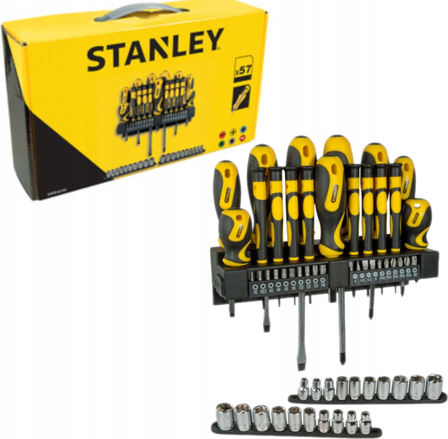 Набори викруток Stanley 57 шт STHT0-62143 (3253560621438) - зображення 2