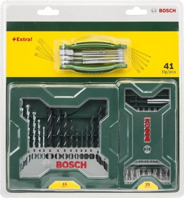 Набір шестигранних ключів Bosch 40 шт 2607017333 (6949509219596) - зображення 1