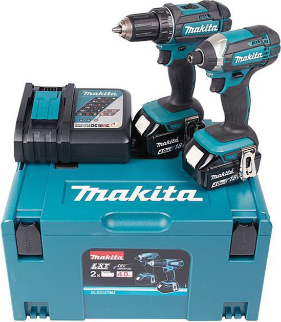 Набори акумуляторних інструментів Makita DLX2127MJ (88381813716) - зображення 1