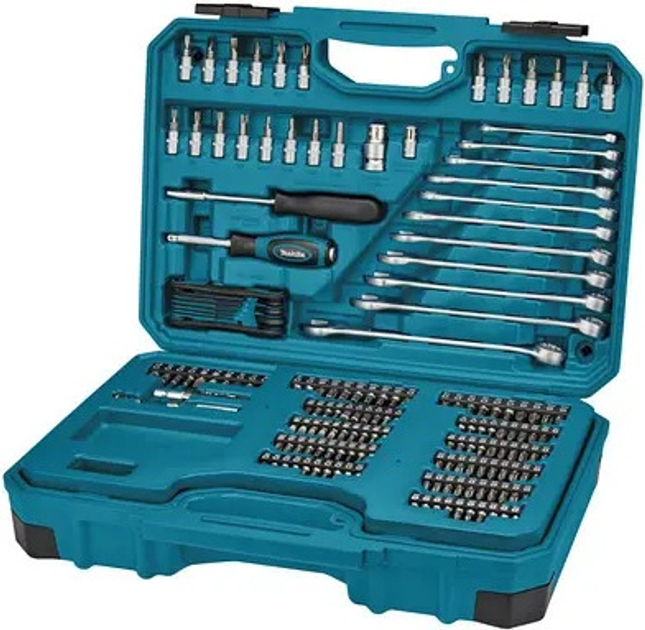Zestawy narzędzi ręcznych Makita 221 szt E-10883 (88381581486) - obraz 3