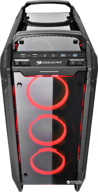 Корпус Cougar Panzer EVO Black - Фото 2 Корпус Cougar Panzer EVO Black - изображение 2