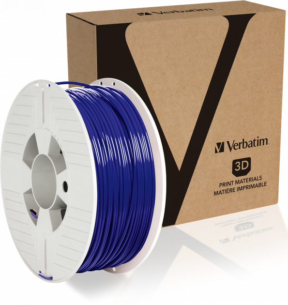 Filament do wkładu Verbatim 2.85 mm 1 kg Blue (55332) - obraz 3