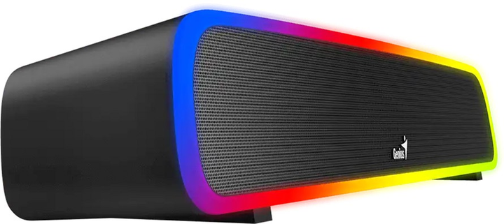 Акустична система Genius USB SoundBar 200BT, 4W, Bluetooth, RGB Чорна (31730045400) - зображення 3