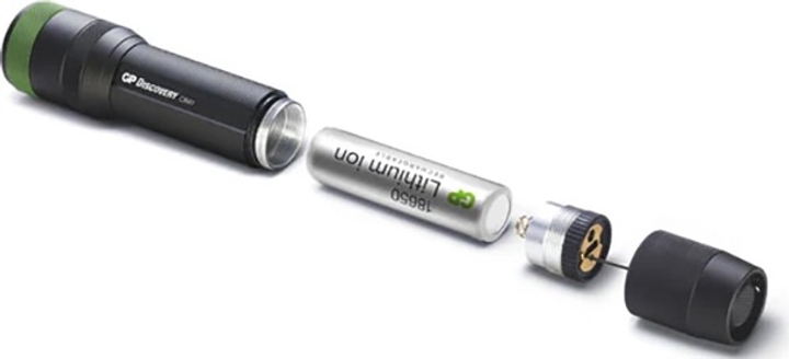 Latarka ręczna GP LED GPCR41BE-2FB1 Black (4891199183935) - obraz 4