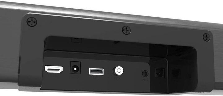 Soundbar HP DHS-9100 3.0 60W Led-Display Bluetooth Black (2B284AA) - obraz 4