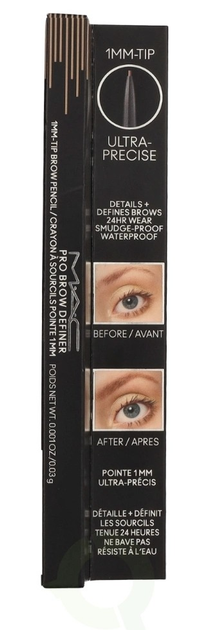 Kredka do brwi MAC Pro Brow Definer 24 Hour 02 Fling 0.03 g (773602693924) - obraz 1