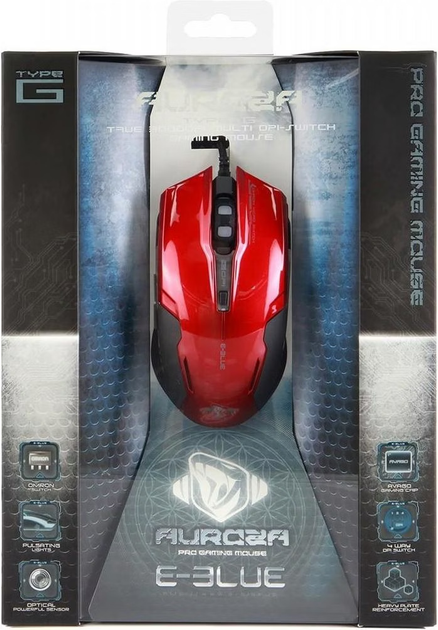 Миша E-Blue Auroza G Red (EMS607REAA-IU) - зображення 6