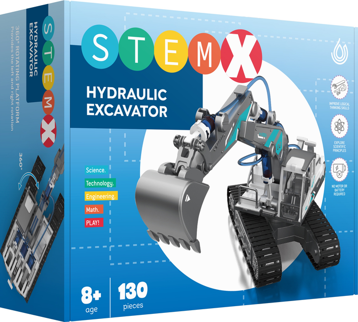 Конструктор Stem Гідравлічний екскаватор 130 деталей (3858894671601) - зображення 1