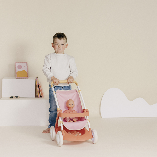 Wózek dla lalki Smoby Baby Nurse spacerowy 58 x 38 x 58 cm (7600254024) - obraz 8