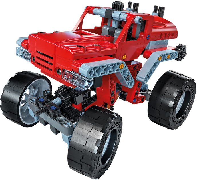 Zestaw klocków Clementoni Science & Play Monster Truck 10 w 1 200 elementów 75038 (8005125750382) - obraz 2