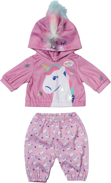 Zestaw ubrań dla lalki Baby Born Strój Jednorożca 43 cm 839409 (4001167839409) - obraz 1