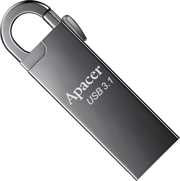 Pendrive Apacer AH15A 128GB USB 3.1 Ashy (AP128GAH15AA-1) - obraz 1