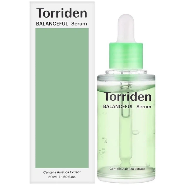 Увлажняющая сыворотка для лица с центеллой азиатской Torriden Balanceful Cica Serum 50 ml - Фото 1 Увлажняющая сыворотка для лица с центеллой азиатской Torriden Balanceful Cica Serum 50 ml - изображение 1
