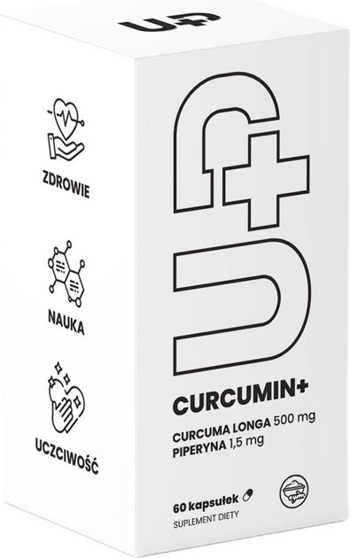 Suplement diety Up Health Pharma Curcumin+ 60 kapsułek (5905771809058) - obraz 1