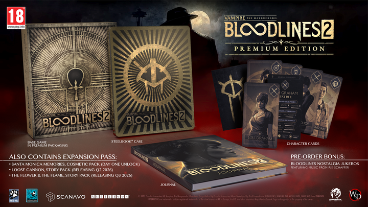 Игра XSX Vampire: The Masquerade – Bloodlines 2 Day Premium Edition (Blu-ray диск) (4020628556600) - Фото 3 Игра XSX Vampire: The Masquerade – Bloodlines 2 Day Premium Edition (Blu-ray диск) (4020628556600) - изображение 3