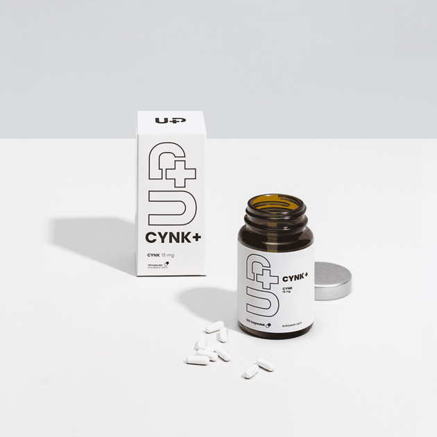 Дієтична добавка Up Health Pharma Cynk+ 100 капсул (5904754157872) - зображення 2